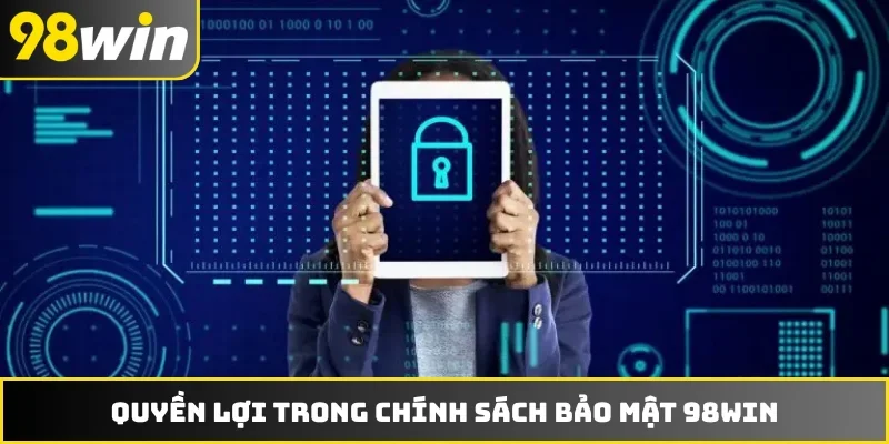 Quyền lợi trong chính sách bảo mật 98WIN